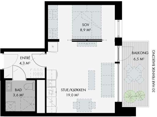Plantegning 1